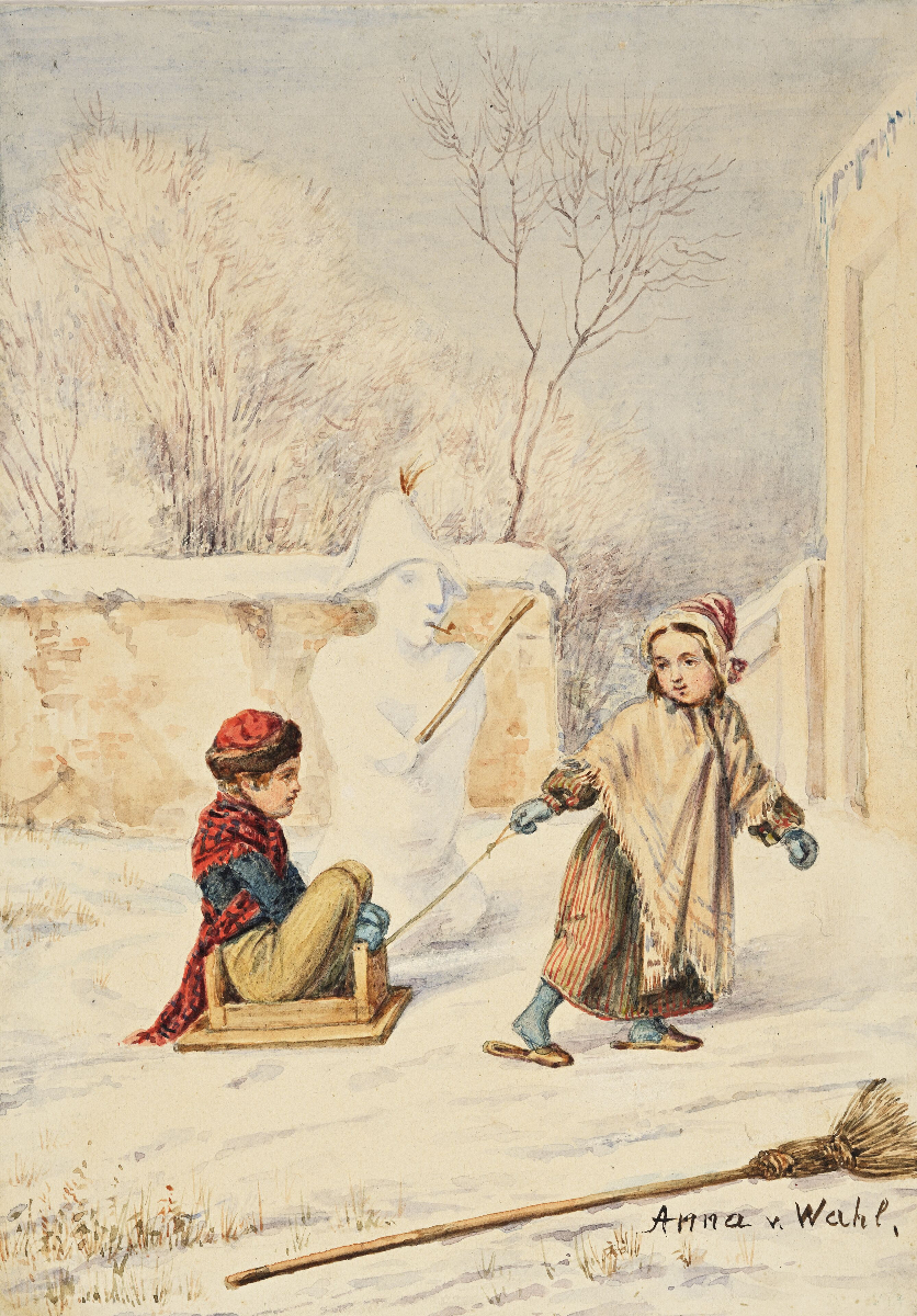 NÄDALA TEOS: Anna von Wahl. Lapsed lumememmega
